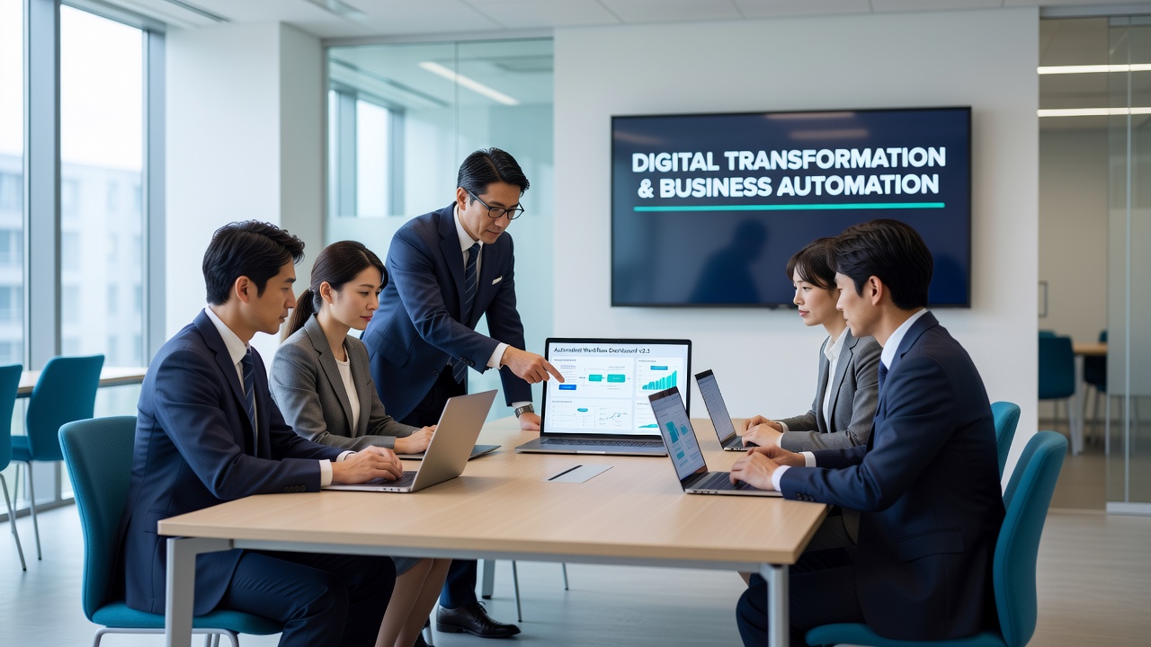 業務自動化の導入現場イメージ