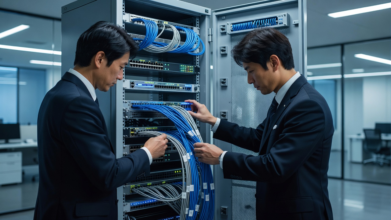 ネットワーク設計を行うエンジニアチーム